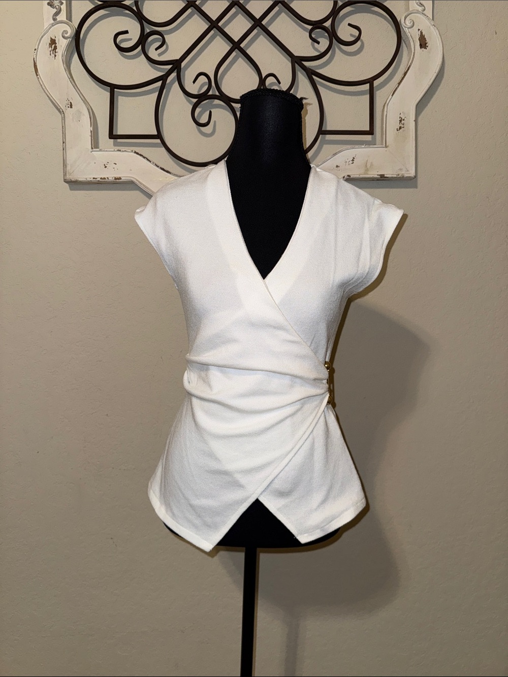 Zara Wrap-Style Top